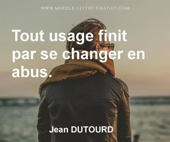 Citation de Jean DUTOURD