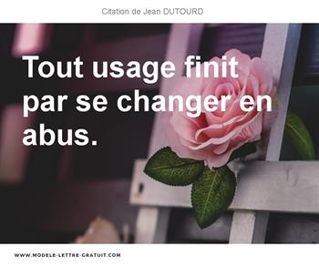 Citations Jean DUTOURD