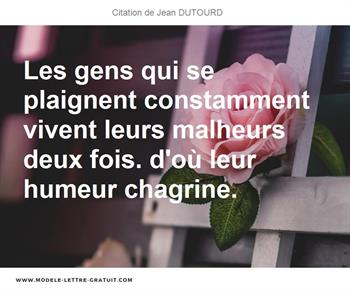 Citations Jean DUTOURD