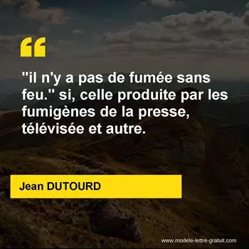 Citation Jean DUTOURD