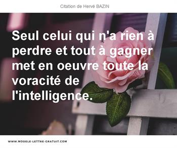 Citations Hervé BAZIN