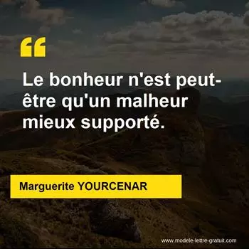 Citation Marguerite YOURCENAR