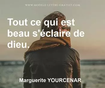 Citation de Marguerite YOURCENAR