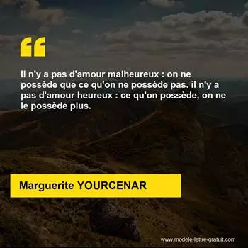 Citation Marguerite YOURCENAR