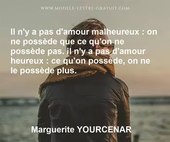 Citation de Marguerite YOURCENAR