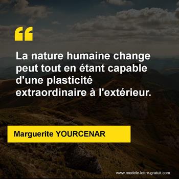 Citation de Marguerite YOURCENAR