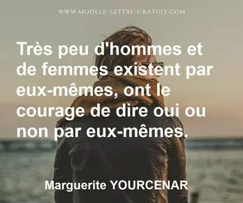 Citation de Marguerite YOURCENAR