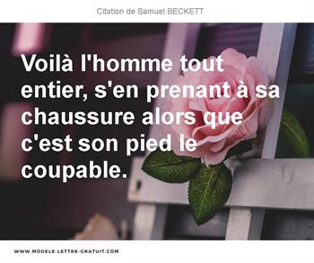 Citations Samuel BECKETT