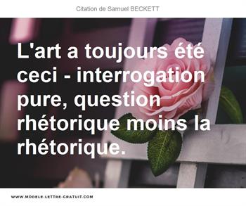 Citations Samuel BECKETT