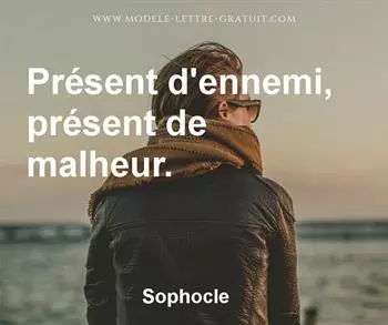 Citation de Sophocle