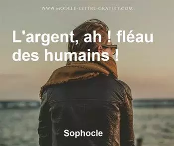 Citation de Sophocle