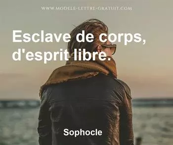 Citation de Sophocle