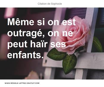 Citations Sophocle