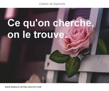 Citations Sophocle