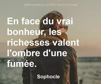 Citation de Sophocle