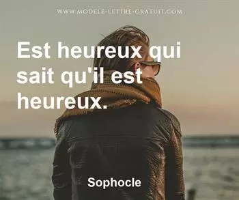 Citation de Sophocle