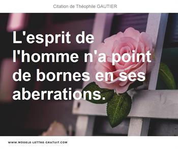 Citations Théophile GAUTIER