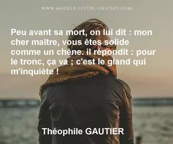 Citation de Théophile GAUTIER
