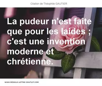Citations Théophile GAUTIER