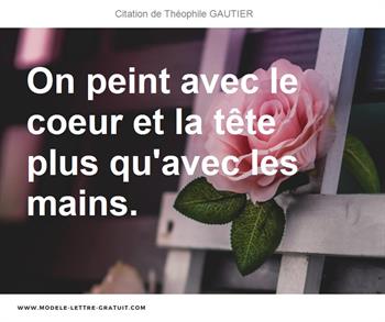 Citations Théophile GAUTIER