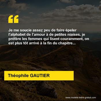 Citations Théophile GAUTIER