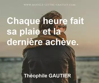Citation de Théophile GAUTIER
