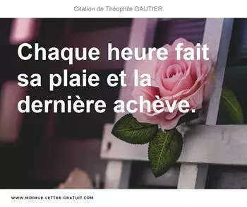 Citations Théophile GAUTIER