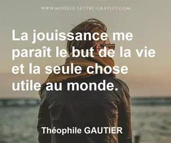 Citation de Théophile GAUTIER