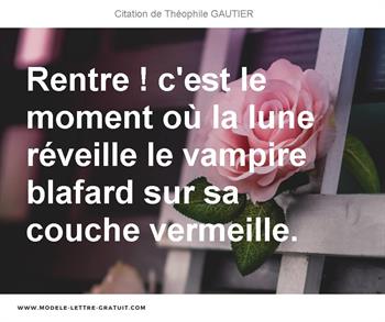 Citations Théophile GAUTIER
