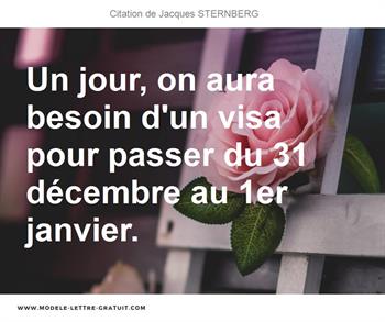 Citations Jacques STERNBERG