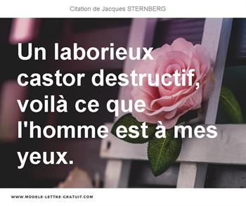 Citations Jacques STERNBERG