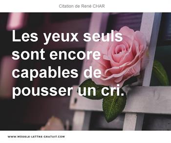 Citations René CHAR