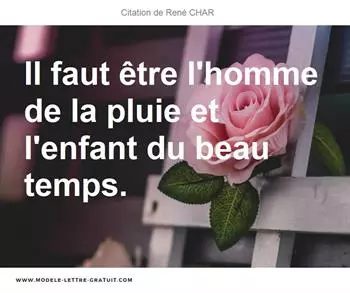 Citations René CHAR