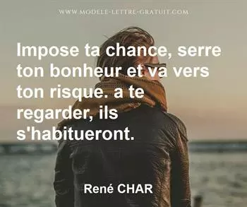 Citation de René CHAR