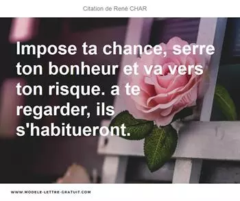Citations René CHAR