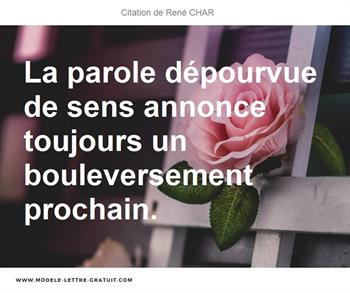 Citations René CHAR