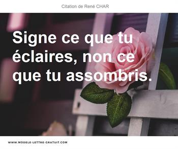 Citations René CHAR