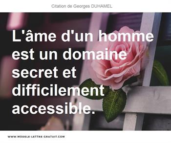 Citations Georges DUHAMEL