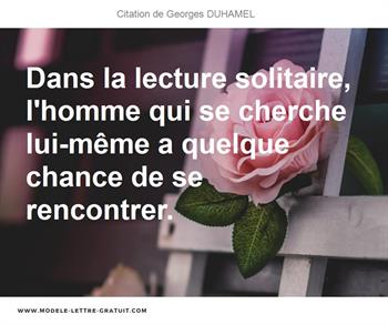 Citations Georges DUHAMEL