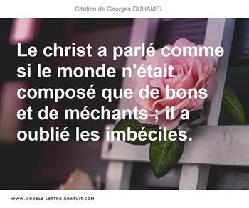 Citations Georges DUHAMEL
