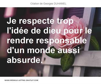 Citations Georges DUHAMEL