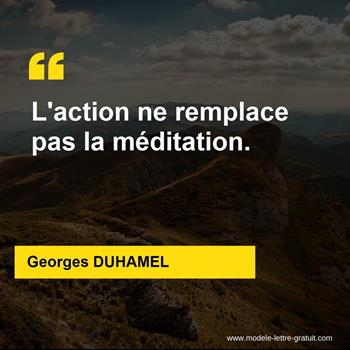 Citations Georges DUHAMEL