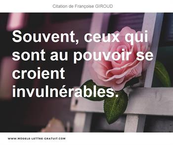 Citations Françoise GIROUD
