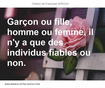 Citations Françoise GIROUD