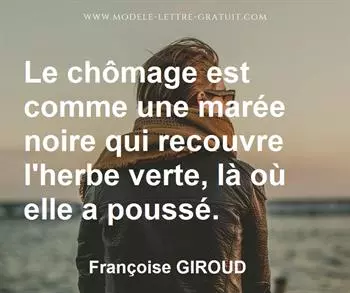 Citation de Françoise GIROUD