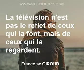 Citation de Françoise GIROUD