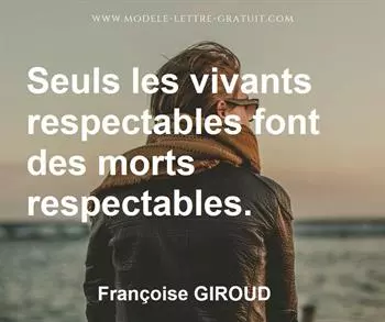 Citation de Françoise GIROUD