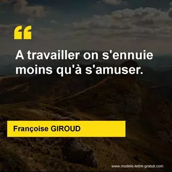 Citation Françoise GIROUD