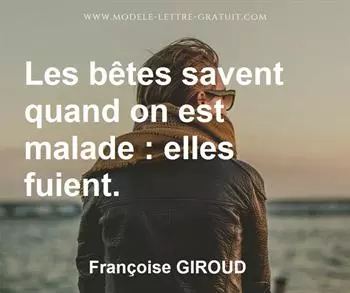 Citation de Françoise GIROUD