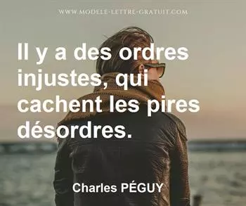 Citation de Charles PÉGUY